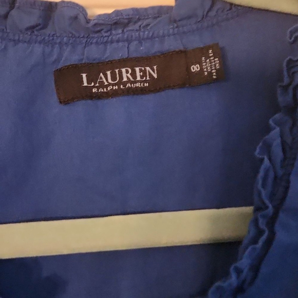 LAUREN Ralph Lauren® Embroidered Cotton Voile Dress - Picture 2 of 4